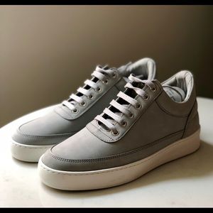 Filling Pieces grey low mondo nardo sneakers